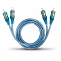 Межблочный кабель RCA Oehlbach Master Connect Ice blue RCA 3.00m